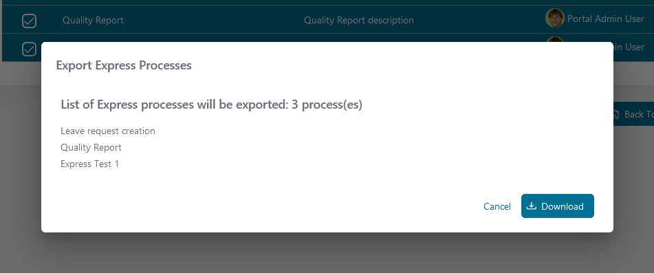 export-list-summary