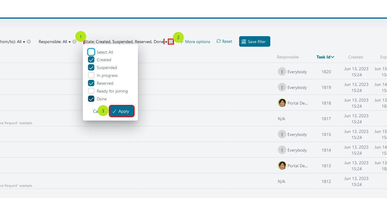 task-filter