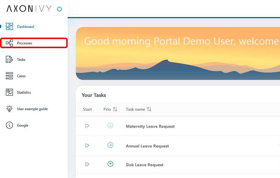 Full Process List — Portal Guide 10.0.14 documentation