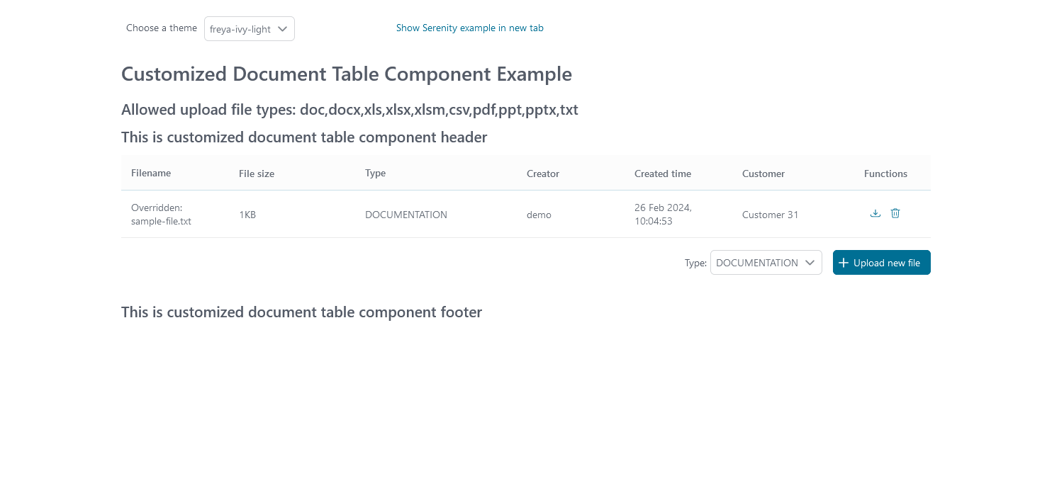 document-table