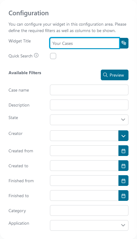 case-list-widget-configuration