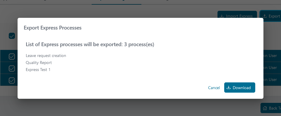 export-list-summary