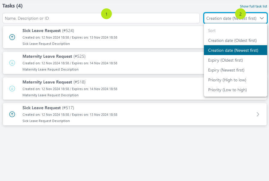 personal-tasks-sort-and-search-features