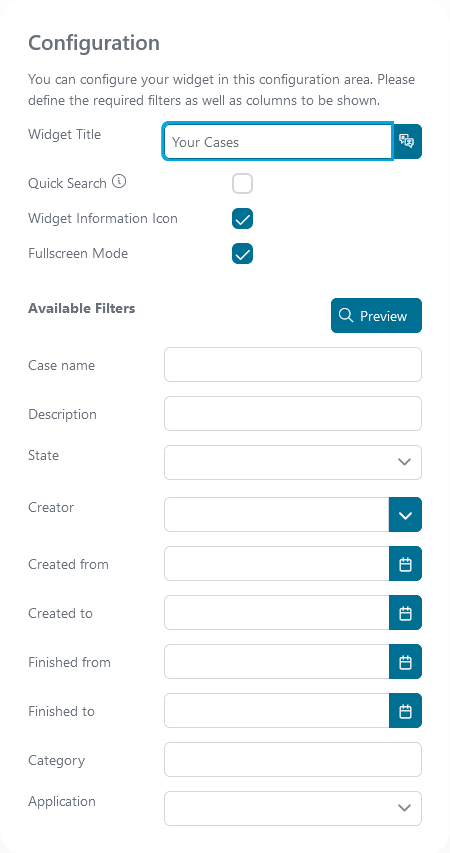 case-list-widget-configuration