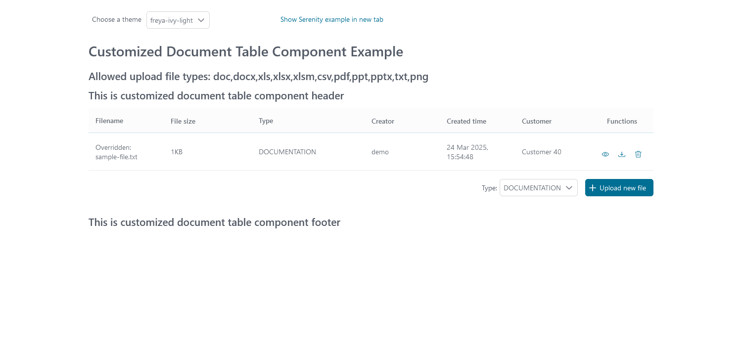 document-table