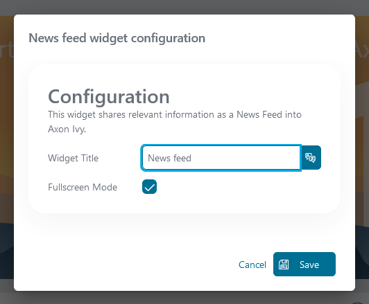 news-feed-widget-configuration