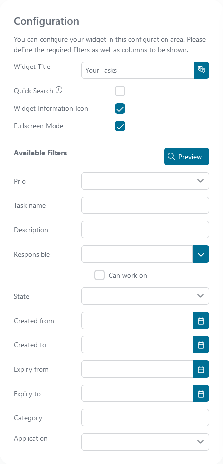 task-list-widget-configuration