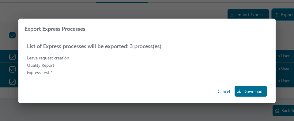 export-list-summary