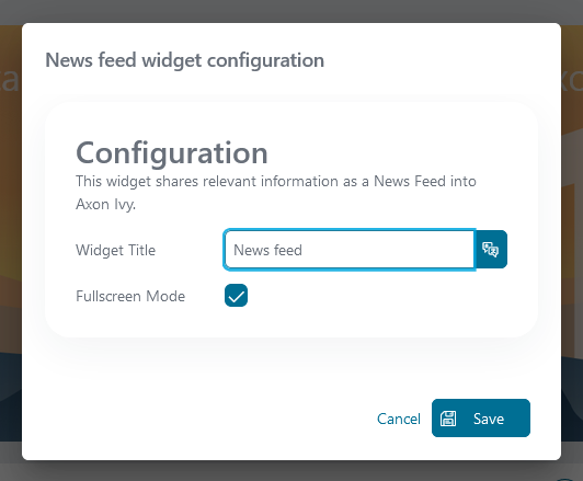 news-feed-widget-configuration