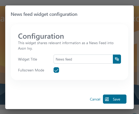 news-feed-widget-configuration