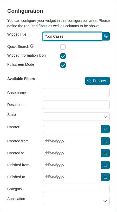 case-list-widget-configuration