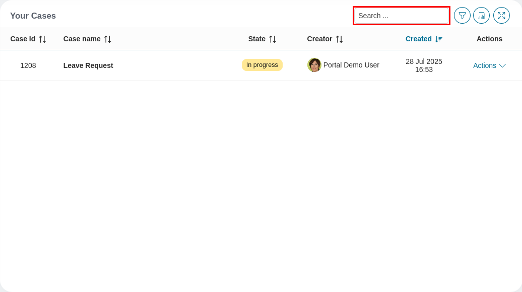 case-quick-search-textbox