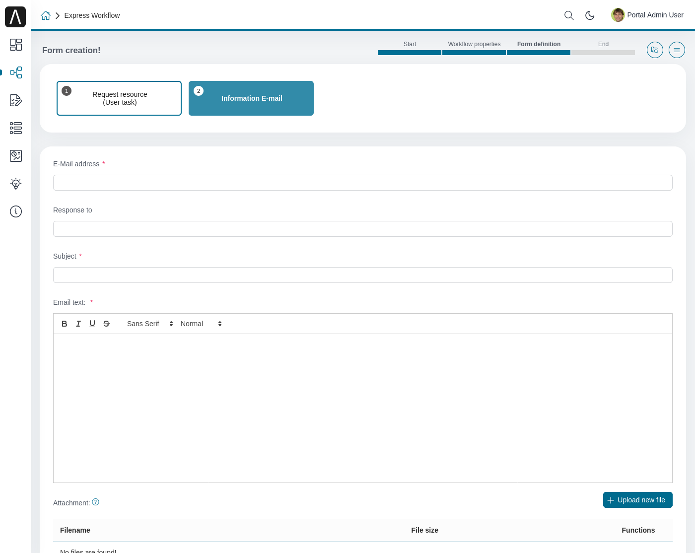express-workflow-email-editor