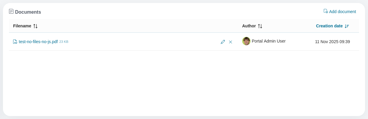 Full Task List — Portal Guide 10.0 documentation