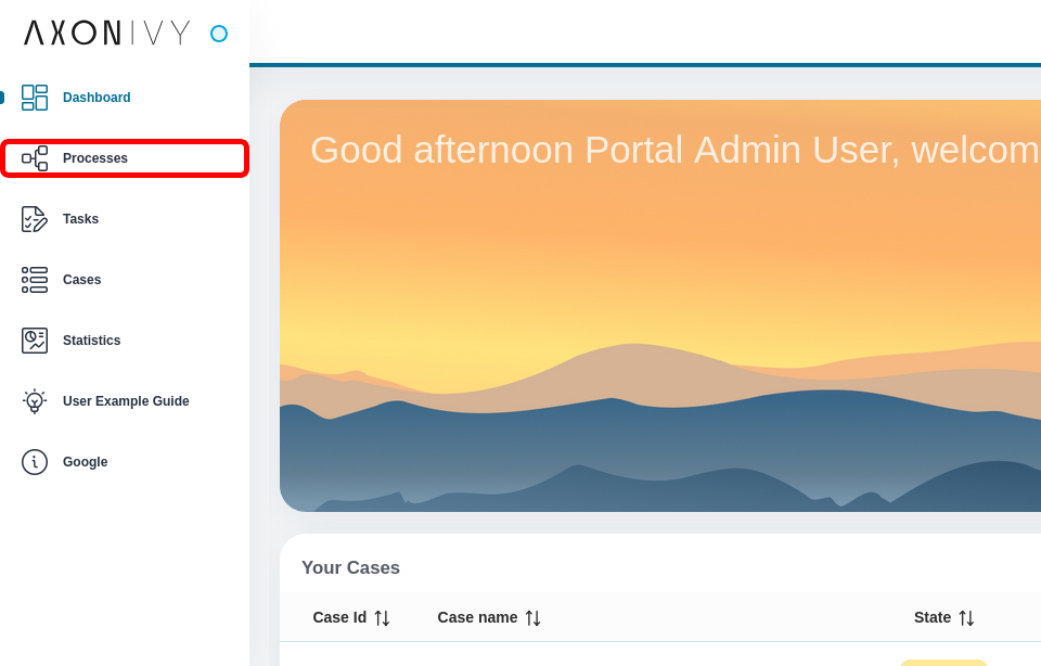 Full Process List — Portal Guide 10.0 documentation