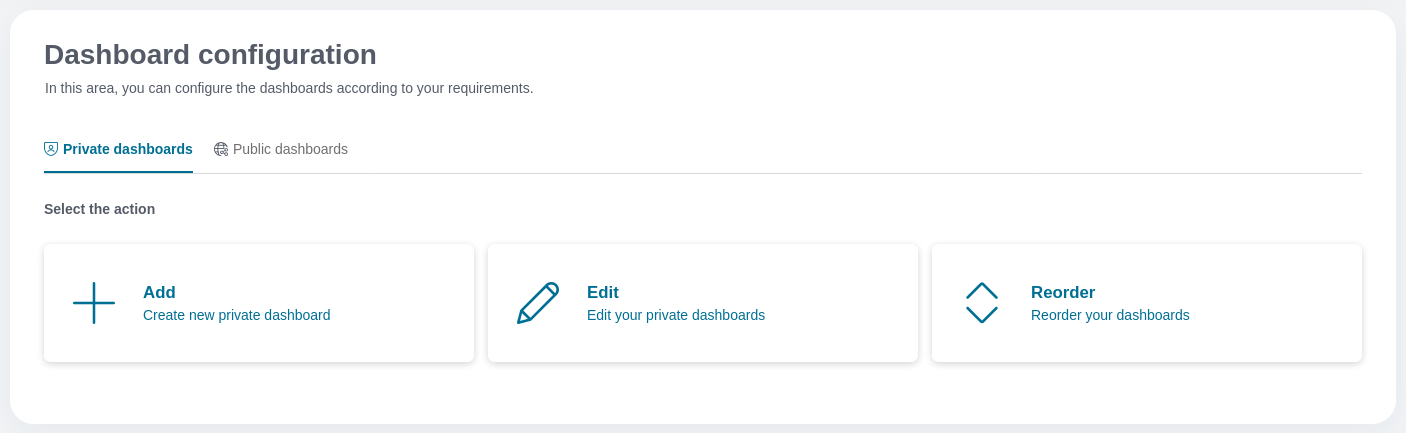 private-dashboard-configuration