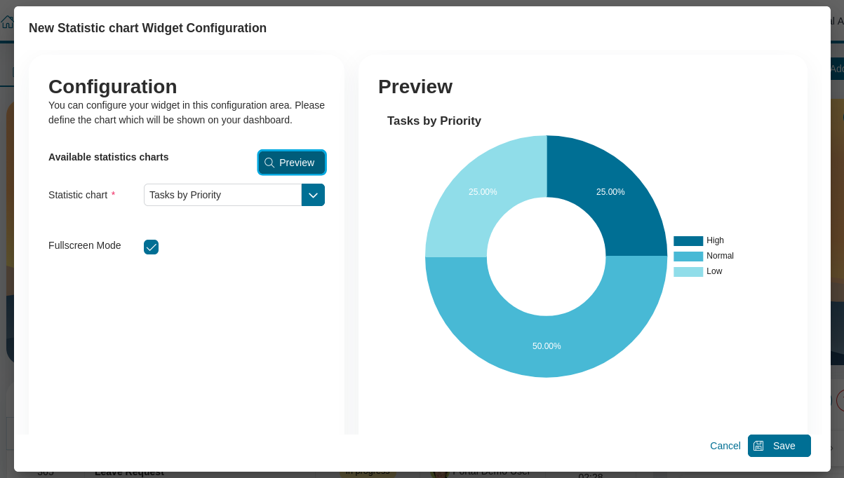 statistic-chart-widget-configuration