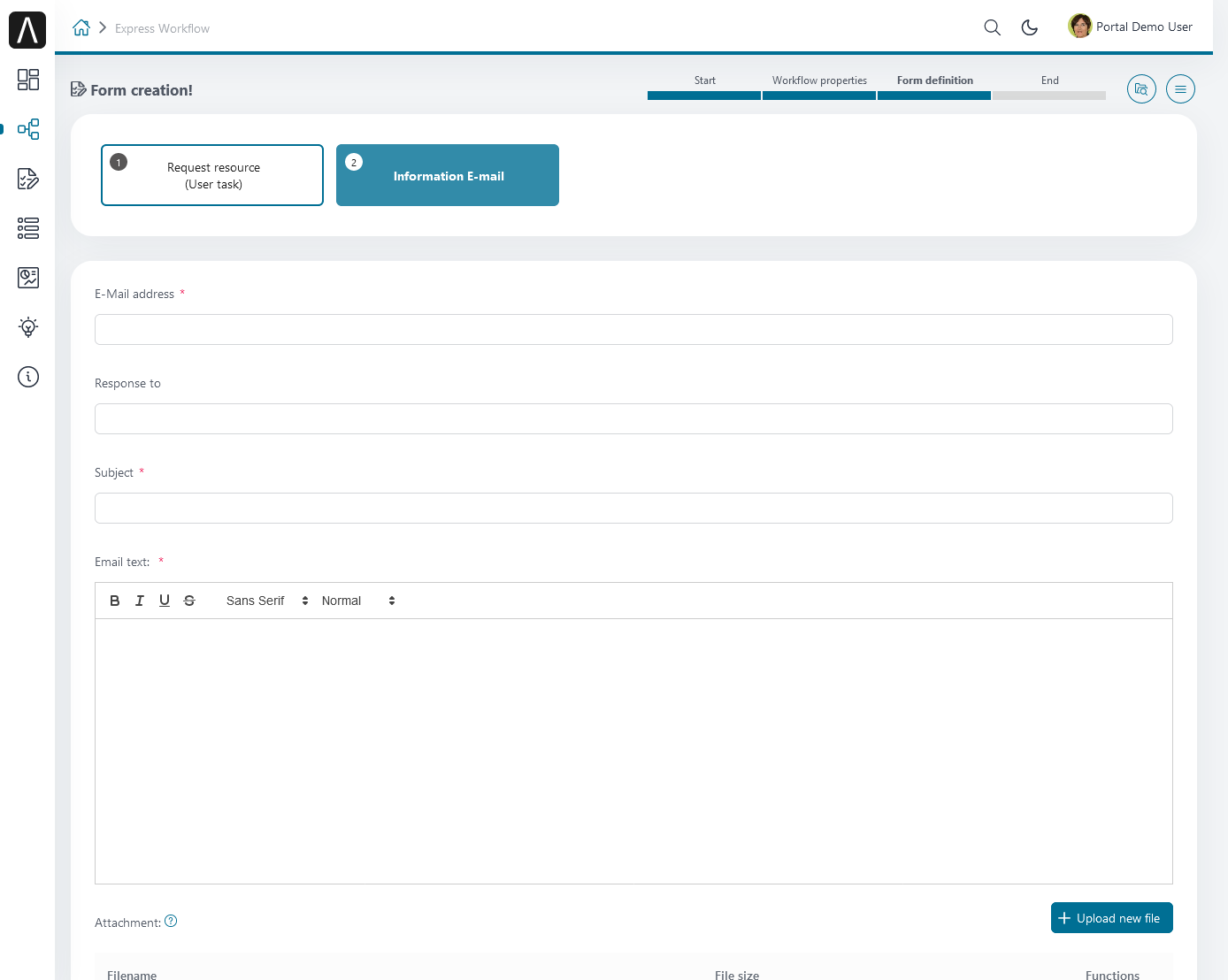 express-workflow-email-editor