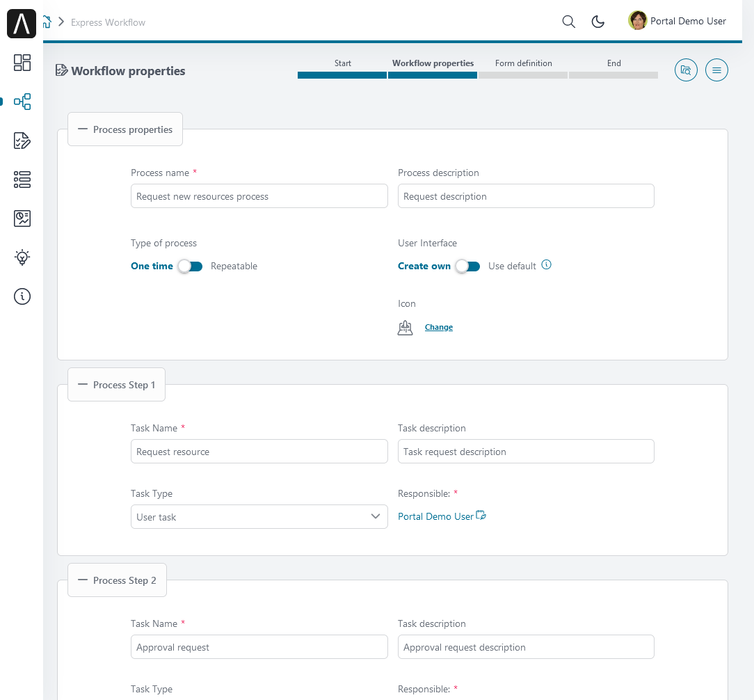 define-express-workflow-process-steps