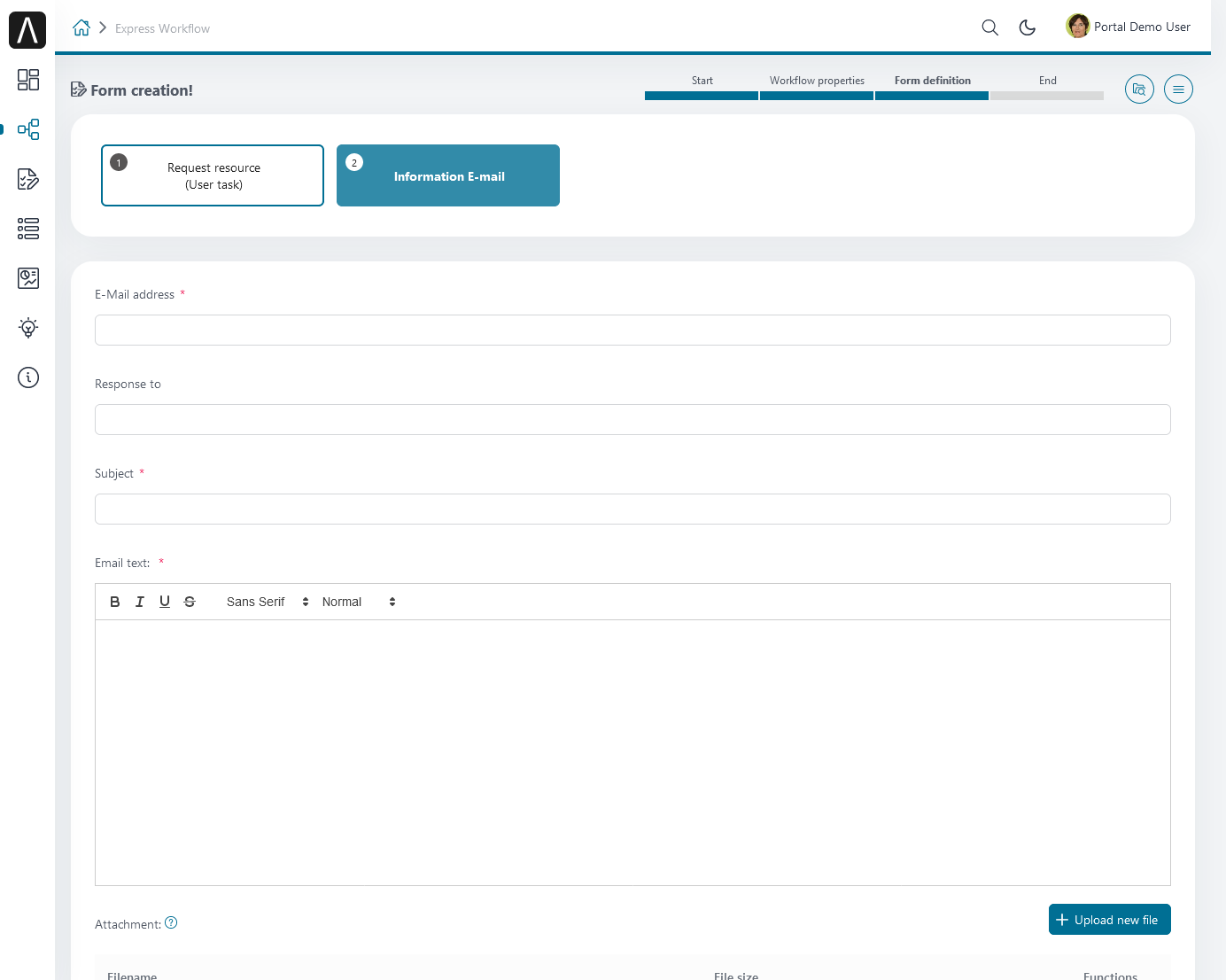 express-workflow-email-editor
