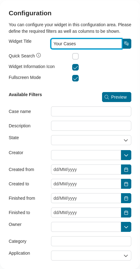 case-list-widget-configuration