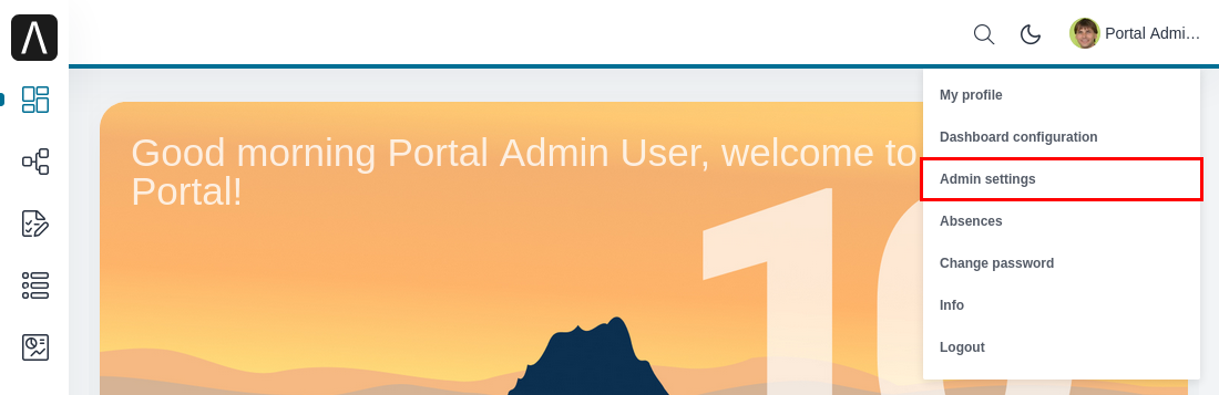 select-admin-settings