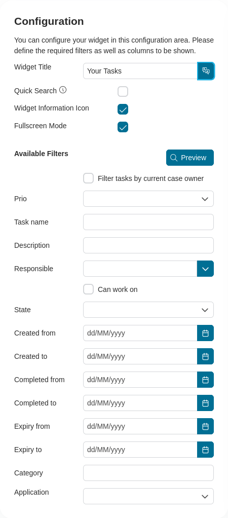 task-list-widget-configuration