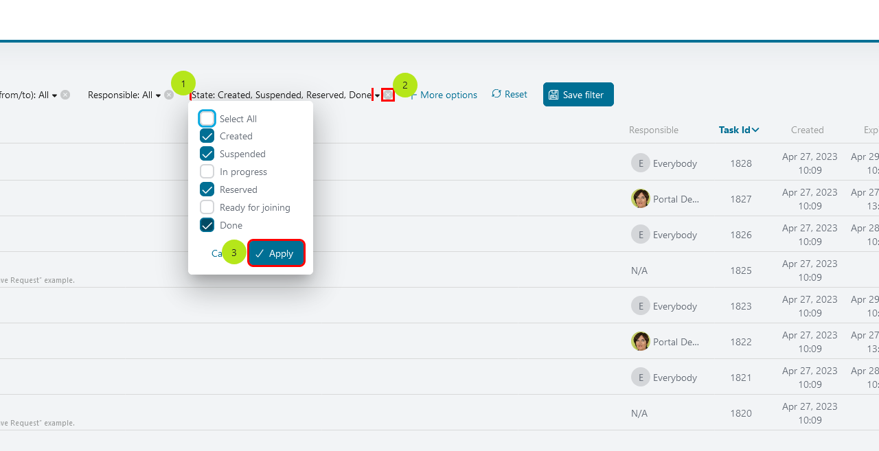 task-filter
