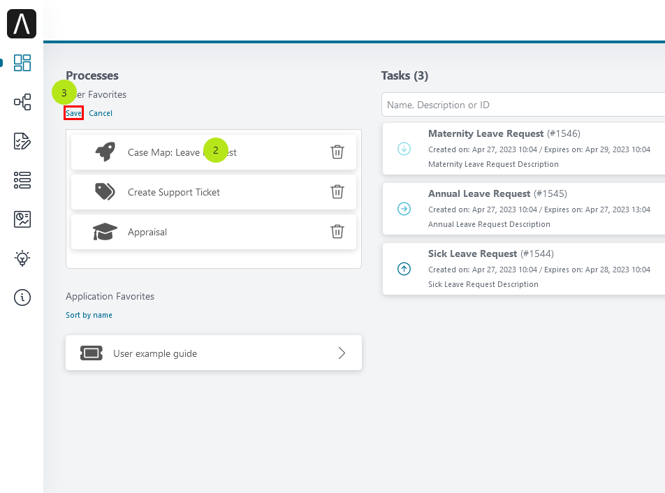 how-to-order-process-favorites-individually