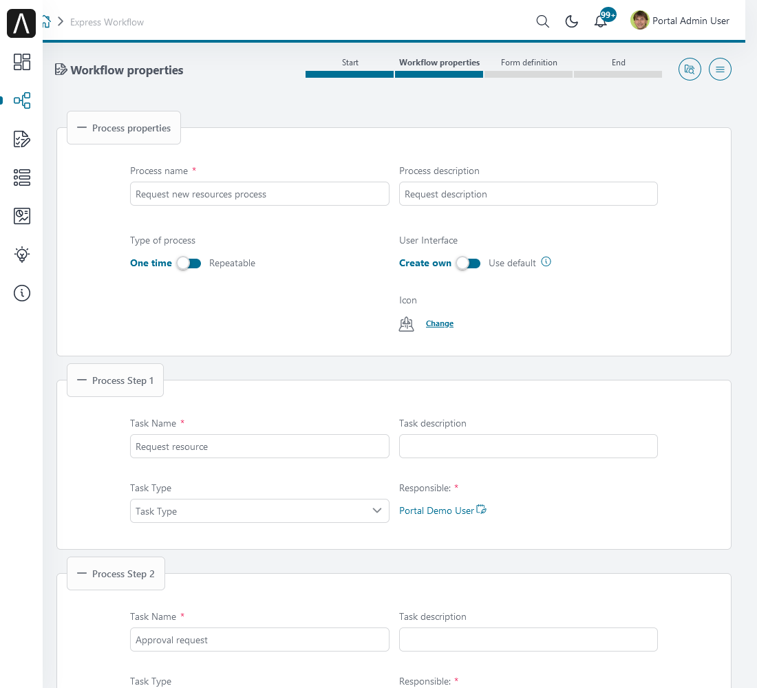 define-express-workflow-process-steps