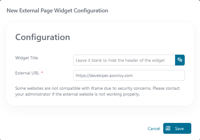 external-page-widget-configuration
