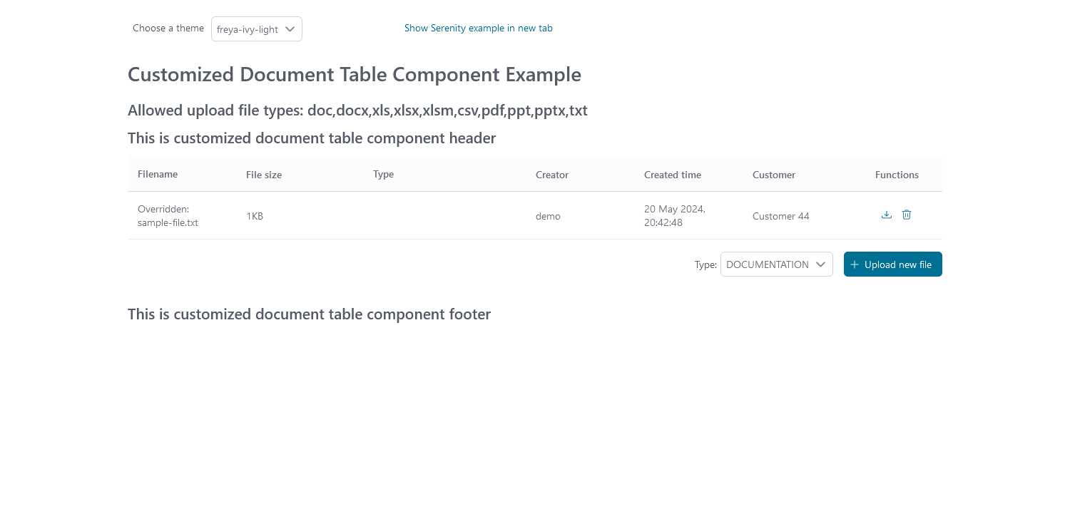 document-table