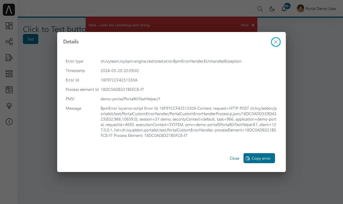 portal-ajax-error-handler