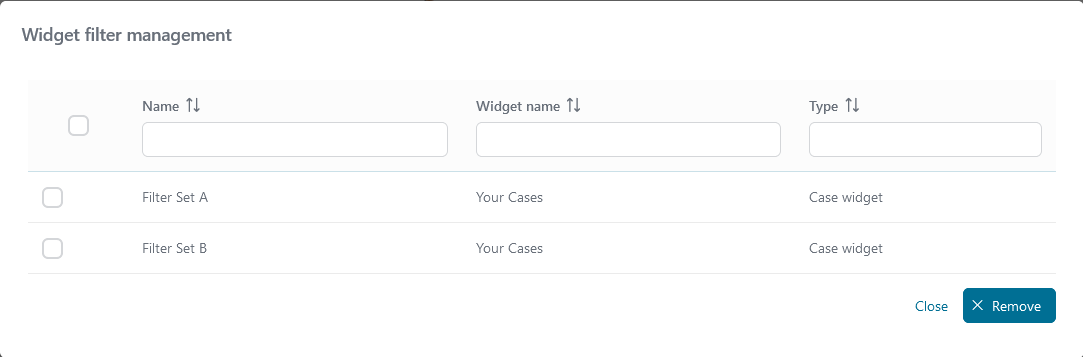 widget-filter-management