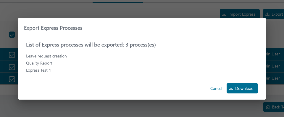 export-list-summary