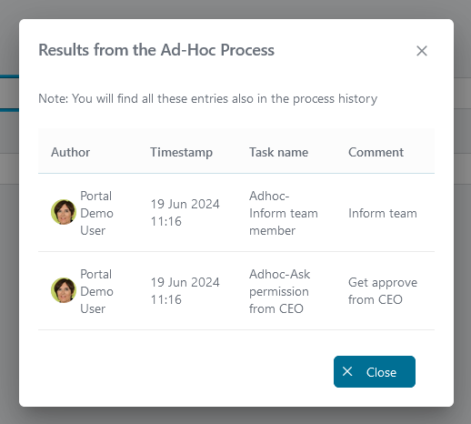 adhoc-process-history