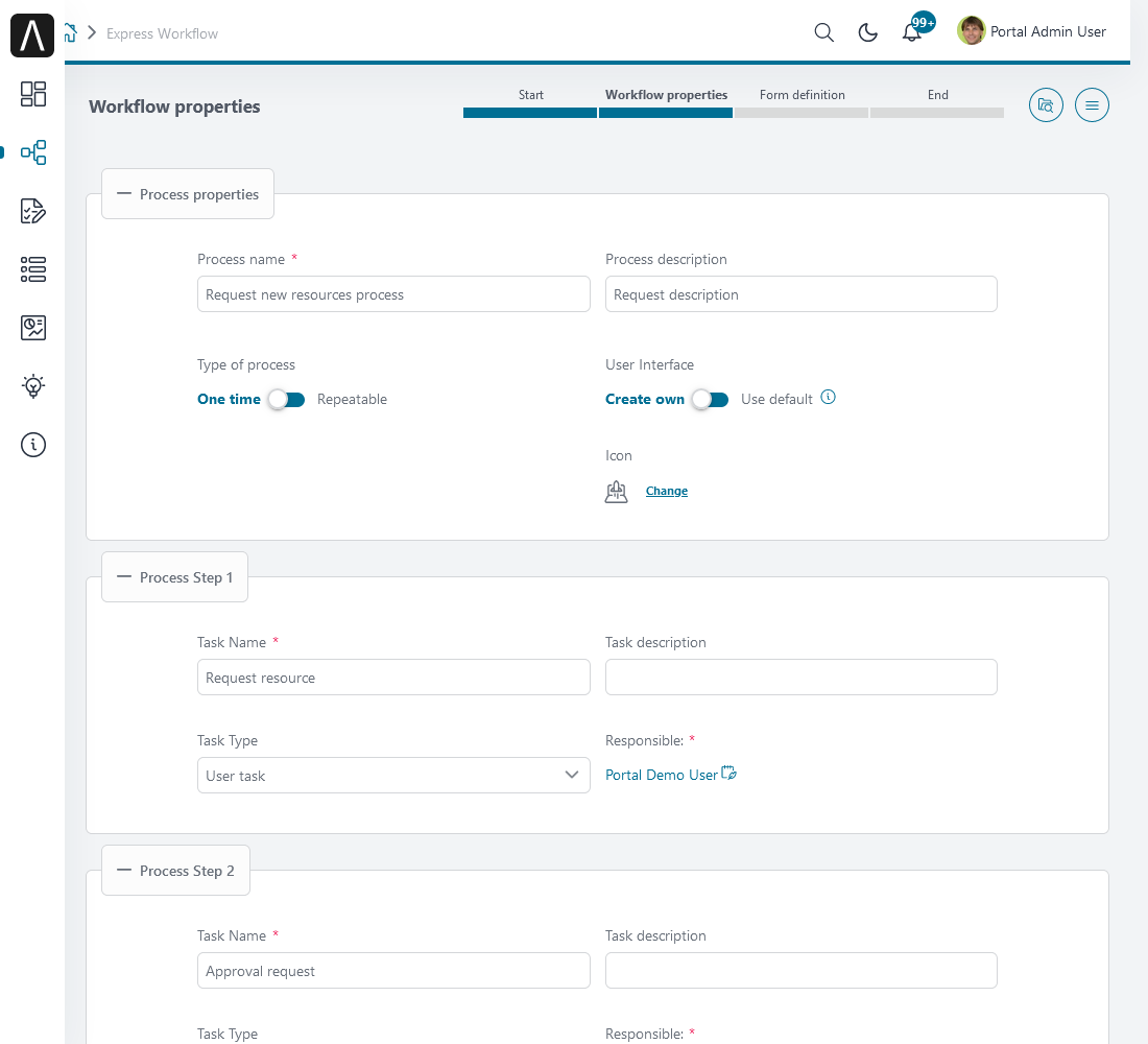 define-express-workflow-process-steps