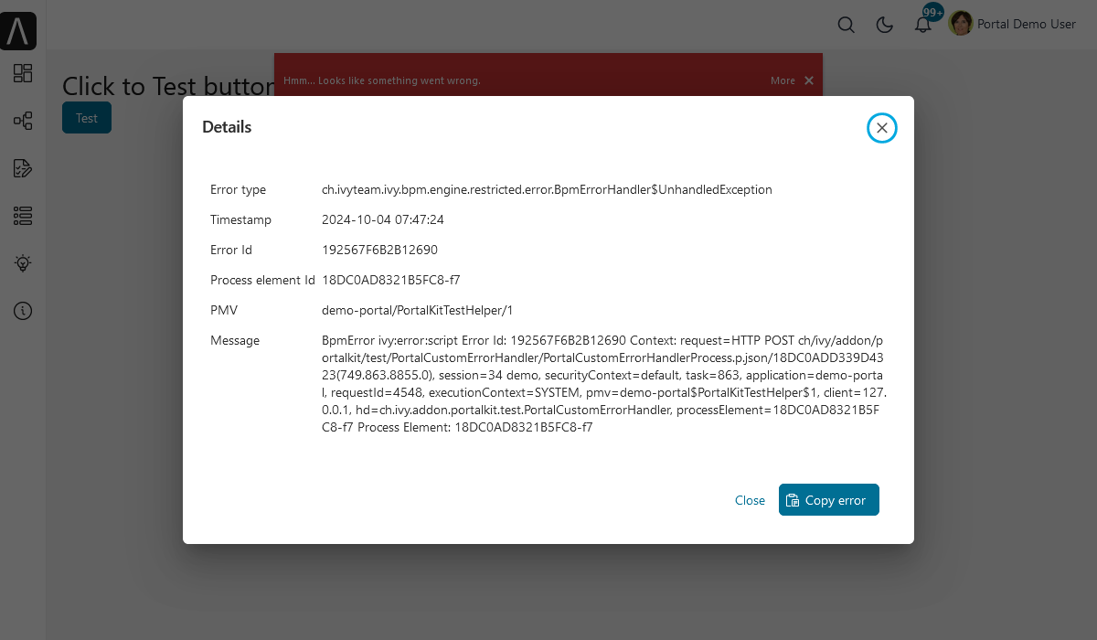 portal-ajax-error-handler