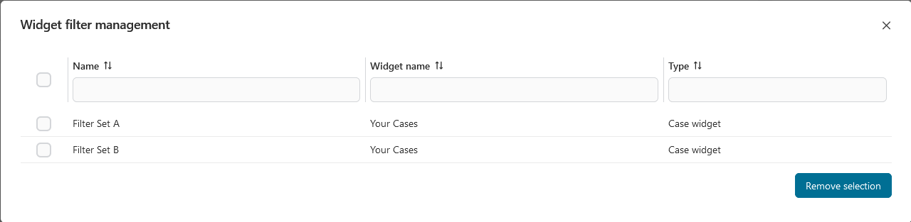 widget-filter-management