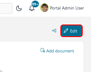Task Details: button to switch to the edit mode