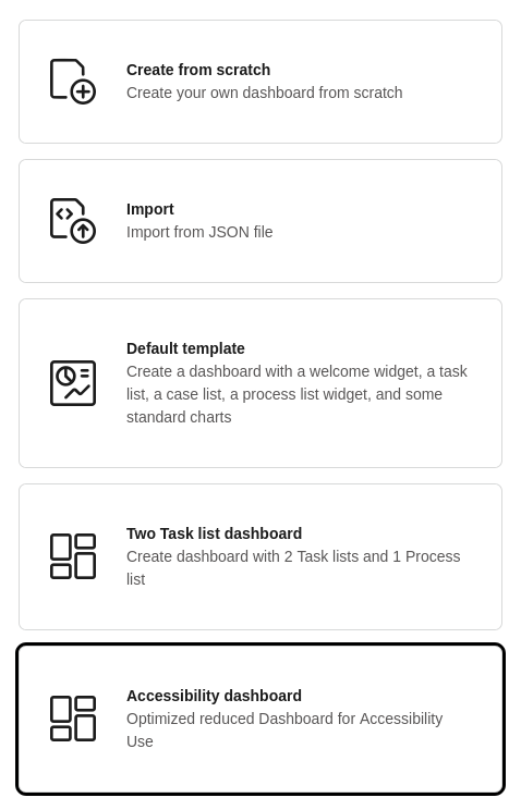 accessibility-dashboard-creation