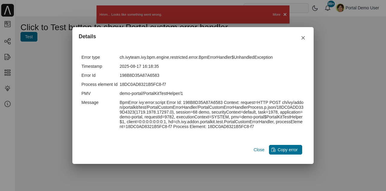 portal-ajax-error-handler
