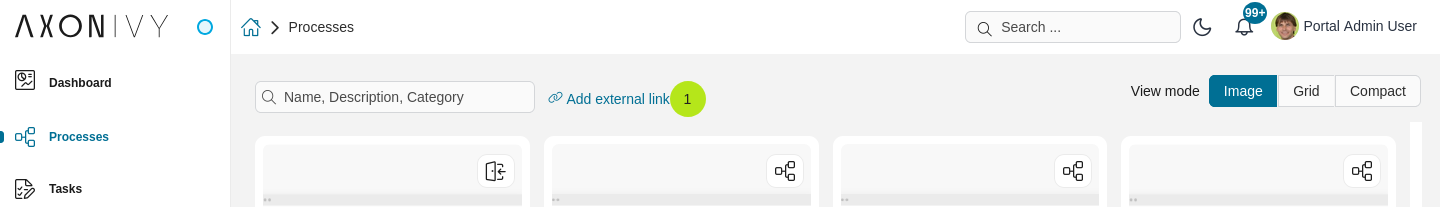 How to add new external link