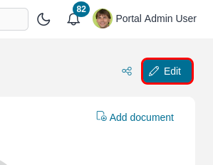 Task Details: button to switch to the edit mode
