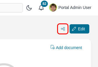 Task Details: button to get the shareable link of the task details