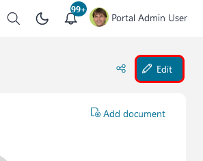 Task Details: button to switch to the edit mode