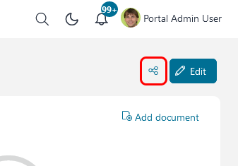 Task Details: button to get the shareable link of the task details