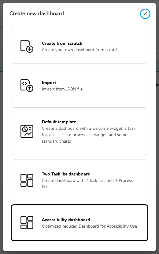 accessibility-dashboard-creation