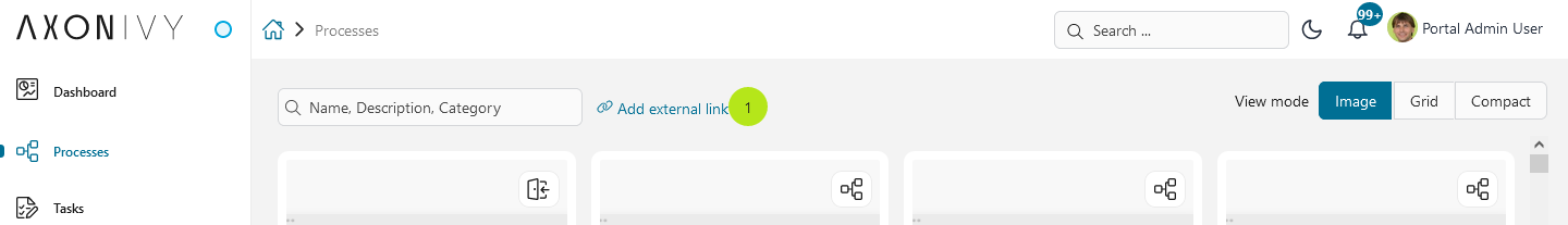 How to add new external link