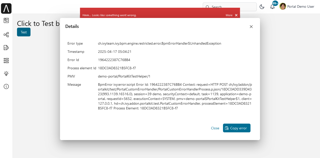 portal-ajax-error-handler